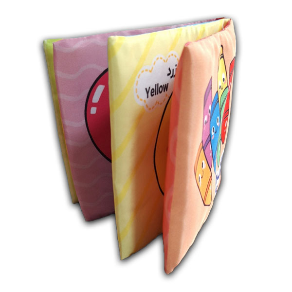 کتاب پارچه ای-رنگ ها