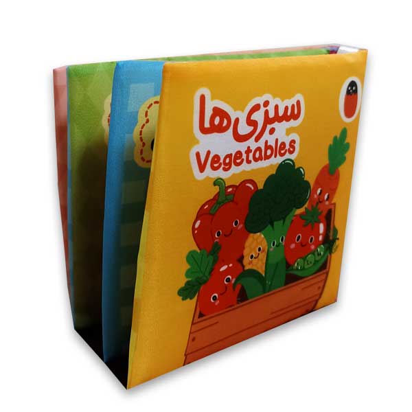 کتاب پارچه ای-سبزی ها
