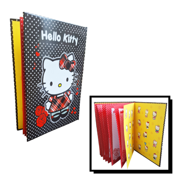دفتر یادداشت سلام کیتی Hello Kitty ابعاد30*22