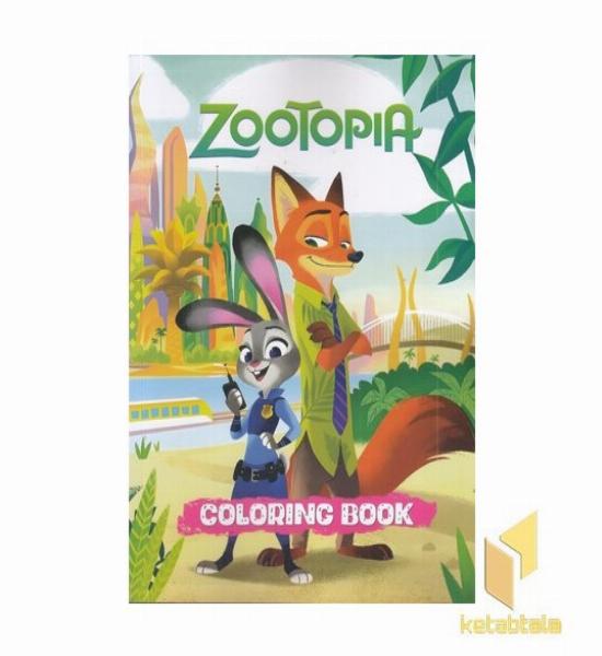 رنگ آمیزی کودک zootopia زوتوپیا