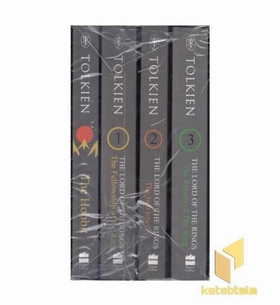 کتاب زبان انگلیسی-هابیت-ارباب حلقه(4جلدی-قابدار)Lord of the Rings 