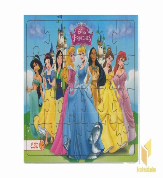 پازل چوبی-Princesses-پرنسس ها(پشت وایت بردی)