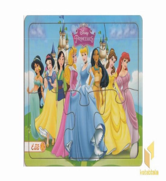 پازل چوبی-Princesses-پرنسس ها(پشت وایت بردی)
