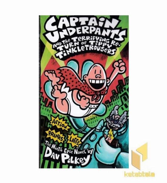 کتاب زبان انگلیسی-کاپیتان زیرشلواری 9 Captain Underpants