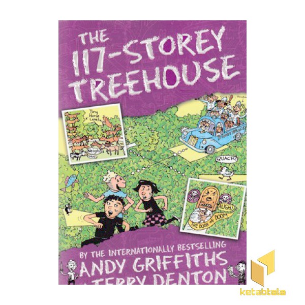 کتاب زبان انگلیسی خانه درختی 117-The 117 storey treehouse