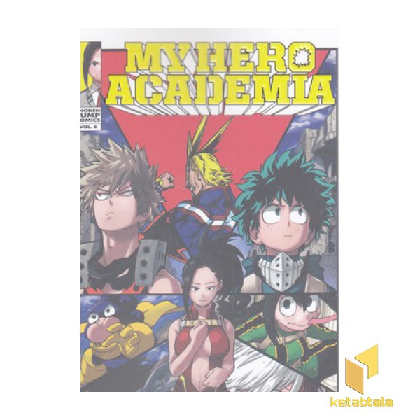 کتاب زبان انگلیسی آکادمی قهرمان من 8 My hero academia