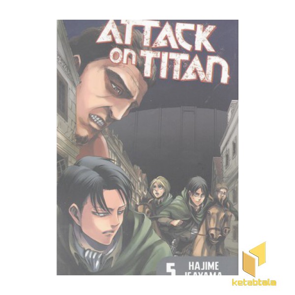 اورجینال مانگا 5-ATTACK ON TITAN