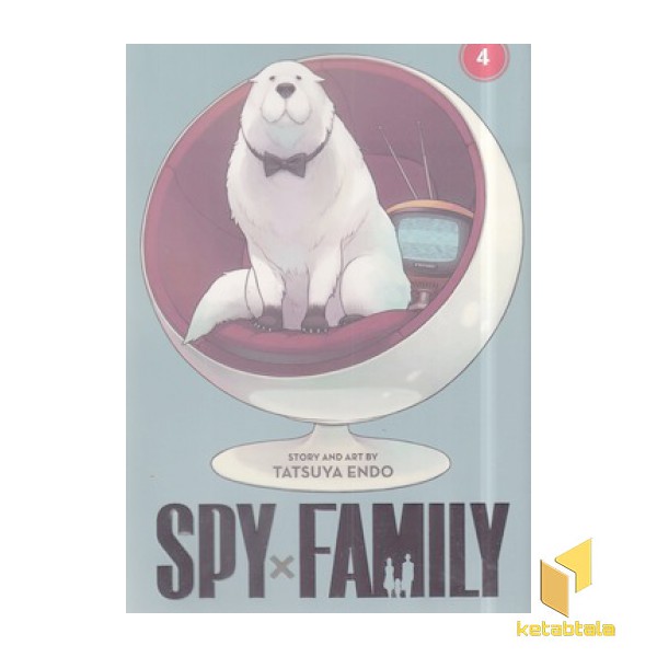 کتاب زبان انگلیسی جاسوس ایکس خانواده 4 Spay x Family