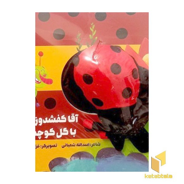 آقا کفشدوزک با گل کوچک