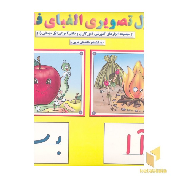 جدول تصویری الفبا فارسی