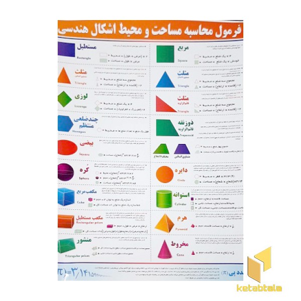 فرمول محاسبه اشکال