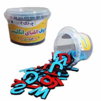 حروف الفبای انگلیسی (چوبی)