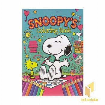 رنگ آمیزی اسنوپی-snoopys