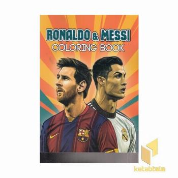رنگ آمیزی بزرگسال رونالدو و مسی Ronaldo&Messi