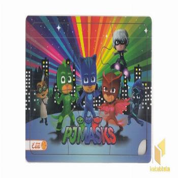 پازل چوبی-PJMASKS(پشت وایت بردی)