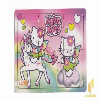 پازل چوبی-Hello Kitty-هلوکیتی(پشت وایت بردی)