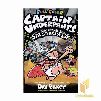 کتاب زبان انگلیسی-کاپیتان زیرشلواری 12 Captain Underpants