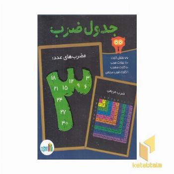 فلش کارت وایت بوردی جدول ضرب