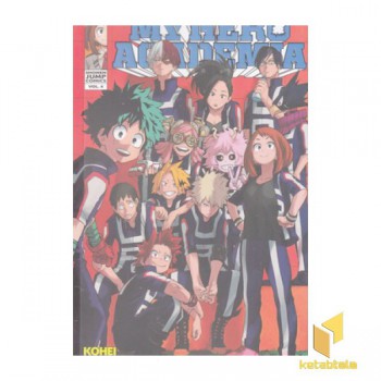 کتاب زبان انگلیسی آکادمی قهرمان من 4 My hero academia