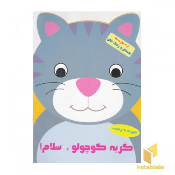 بچسبان و رنگ کن-گربه کوچولو سلام